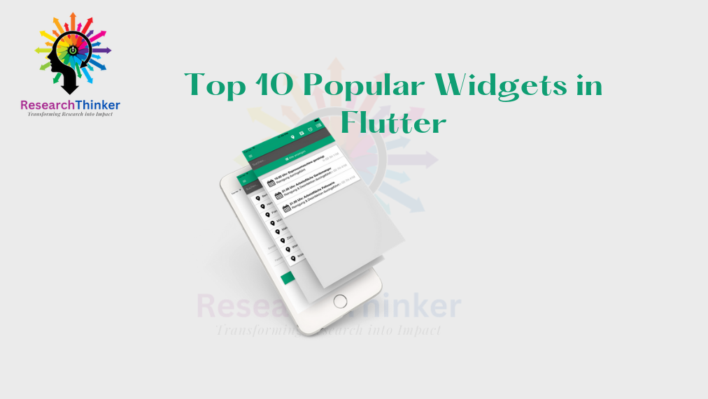 top 10 popular widgets in flutter