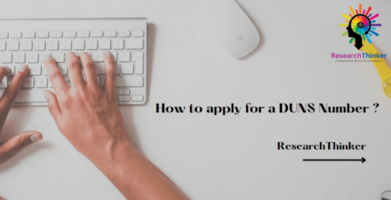 Steps To Apply For Duns Number - Researchthinker